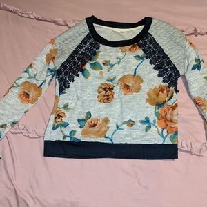 Floral Sweater